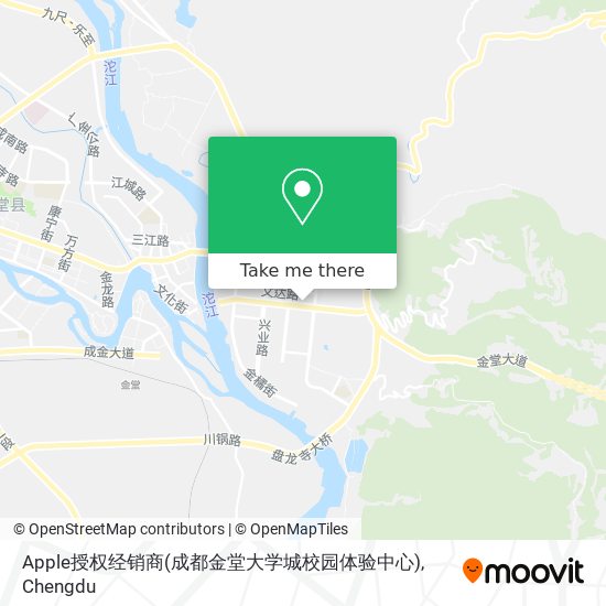 Apple授权经销商(成都金堂大学城校园体验中心) map