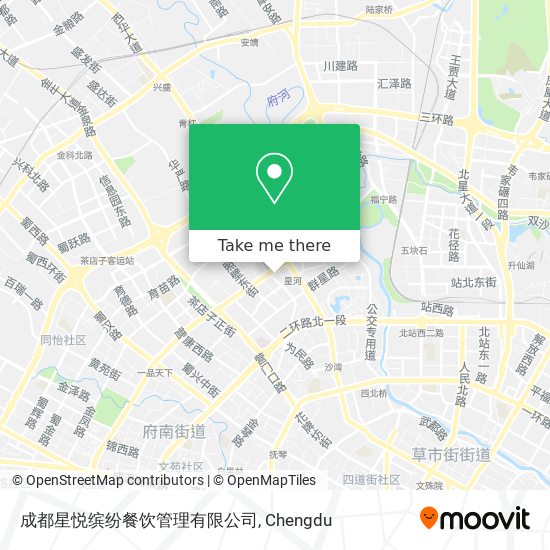 成都星悦缤纷餐饮管理有限公司 map