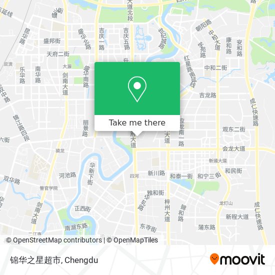 锦华之星超市 map