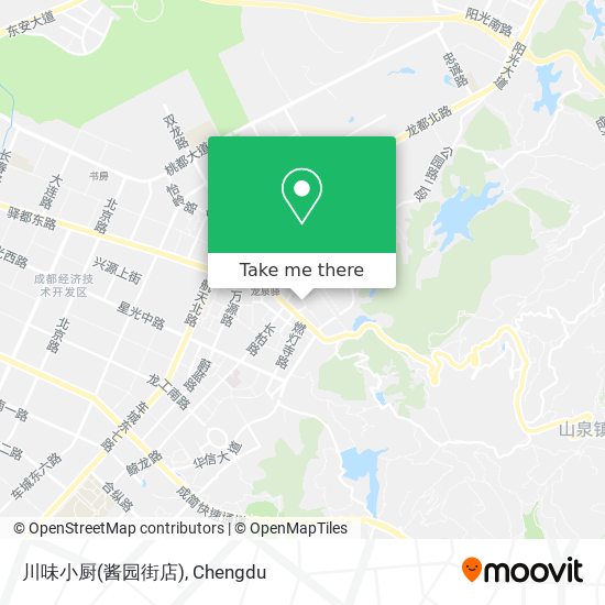 川味小厨(酱园街店) map