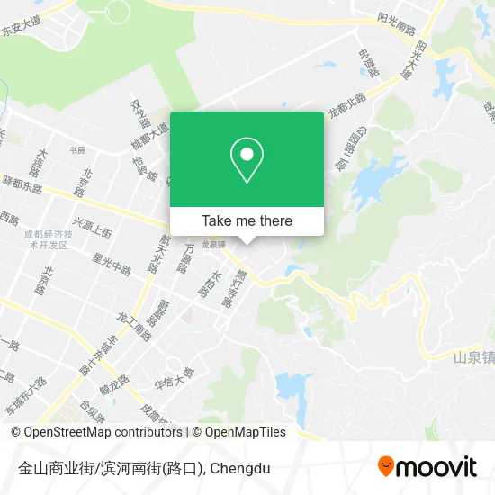 金山商业街/滨河南街(路口) map