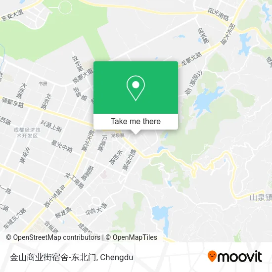 金山商业街宿舍-东北门 map