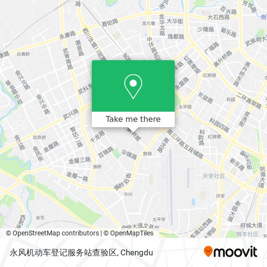 永风机动车登记服务站查验区 map