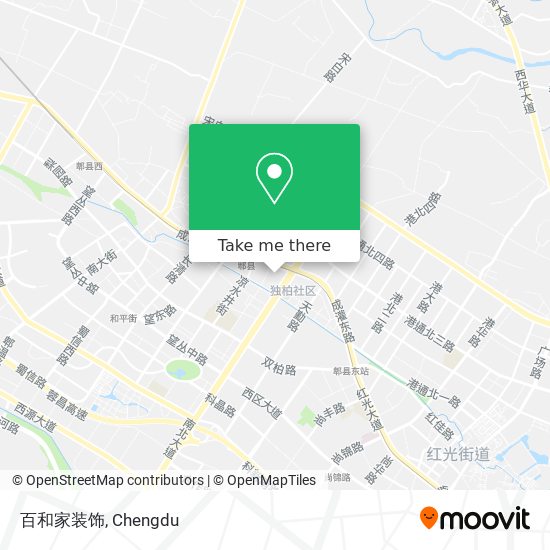 百和家装饰 map