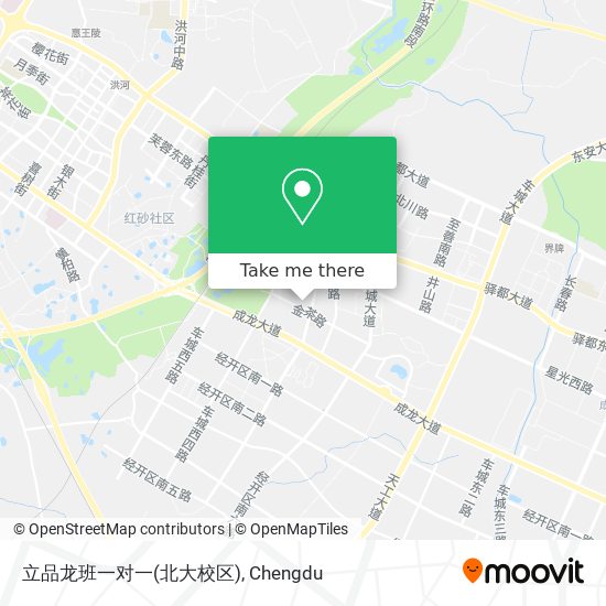 立品龙班一对一(北大校区) map