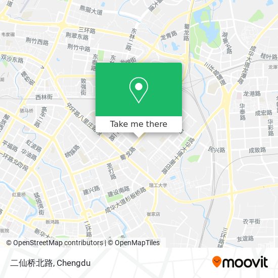 二仙桥北路 map