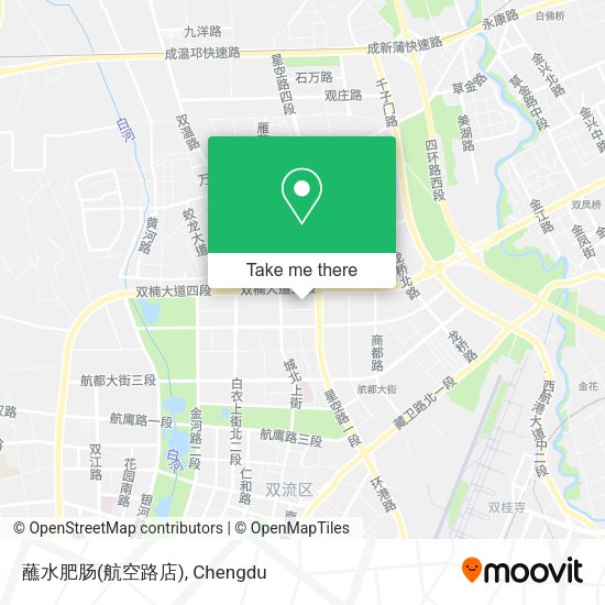 蘸水肥肠(航空路店) map