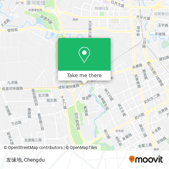 发缘地 map