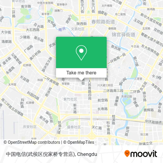 中国电信(武侯区倪家桥专营店) map