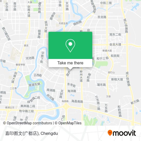 嘉印图文(广都店) map