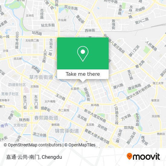 嘉通·云尚-南门 map