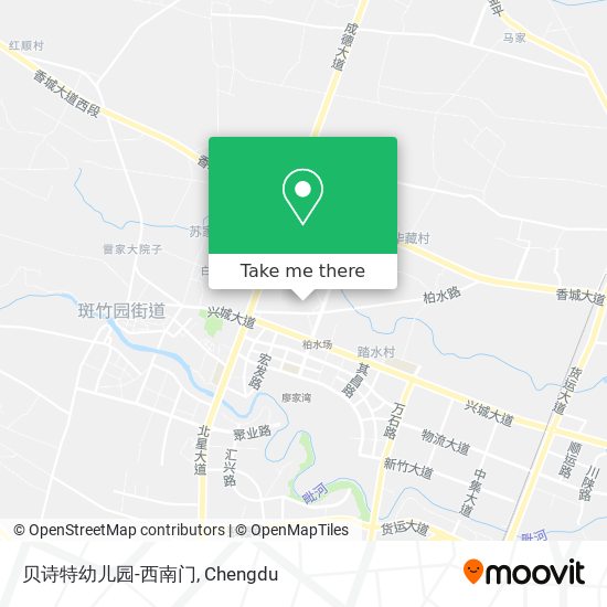 贝诗特幼儿园-西南门 map