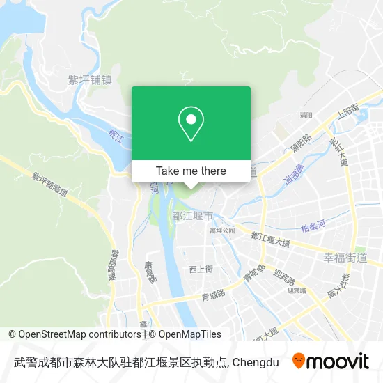 武警成都市森林大队驻都江堰景区执勤点 map