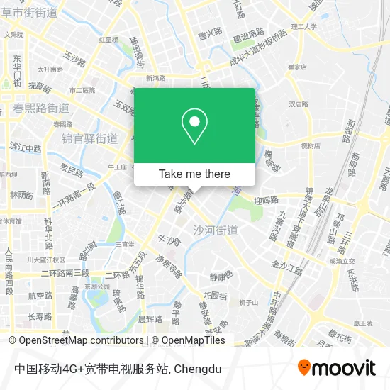 中国移动4G+宽带电视服务站 map