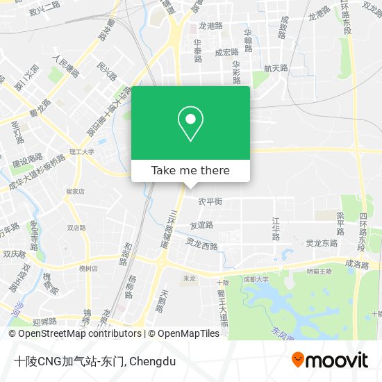 十陵CNG加气站-东门 map