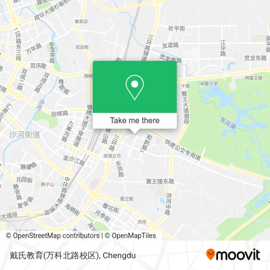 戴氏教育(万科北路校区) map