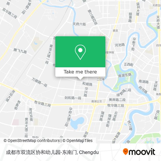 成都市双流区协和幼儿园-东南门 map