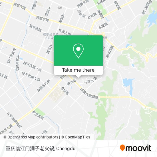 重庆临江门洞子老火锅 map