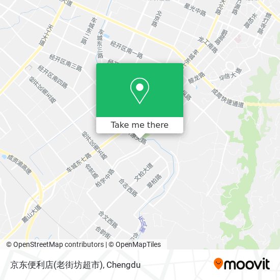 京东便利店(老街坊超市) map