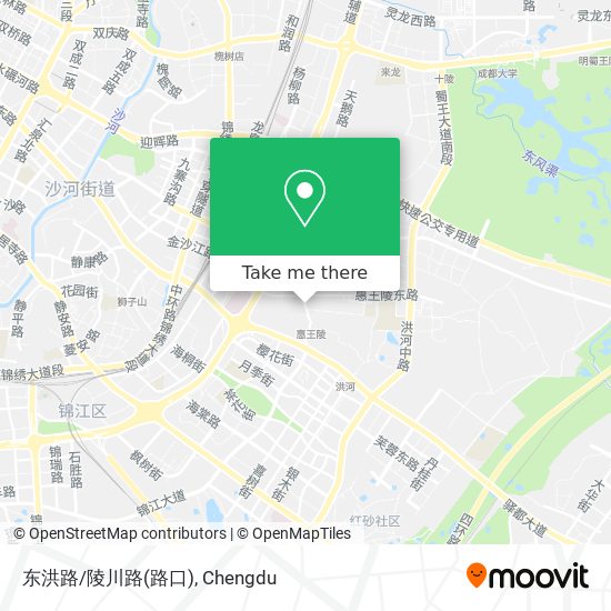 东洪路/陵川路(路口) map
