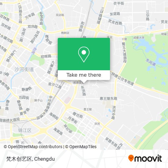梵木创艺区 map