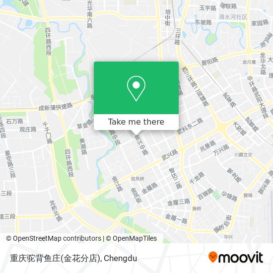 重庆驼背鱼庄(金花分店) map