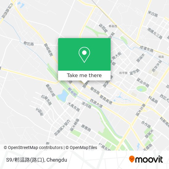 S9/郫温路(路口) map
