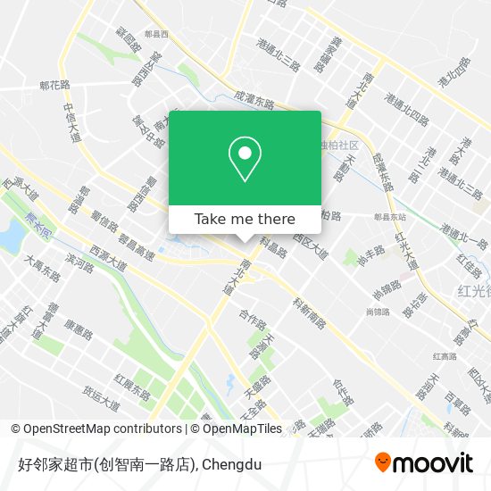 好邻家超市(创智南一路店) map