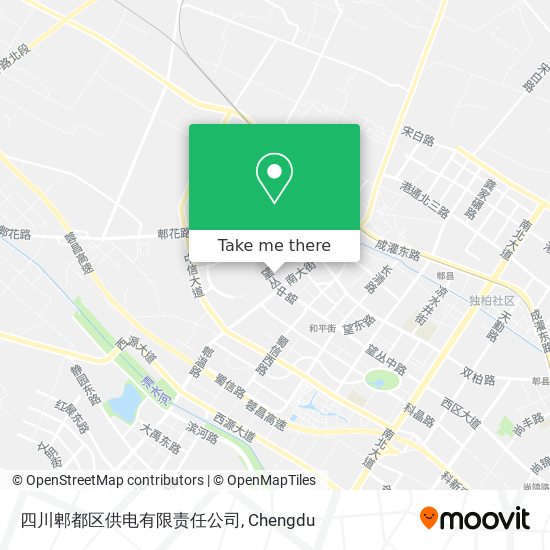 四川郫都区供电有限责任公司 map