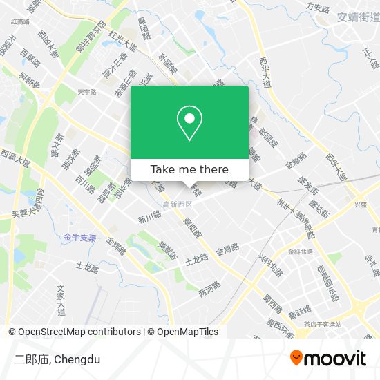 二郎庙 map