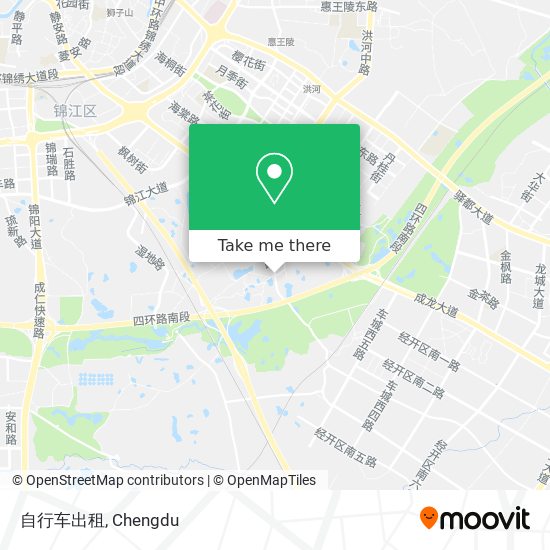 自行车出租 map