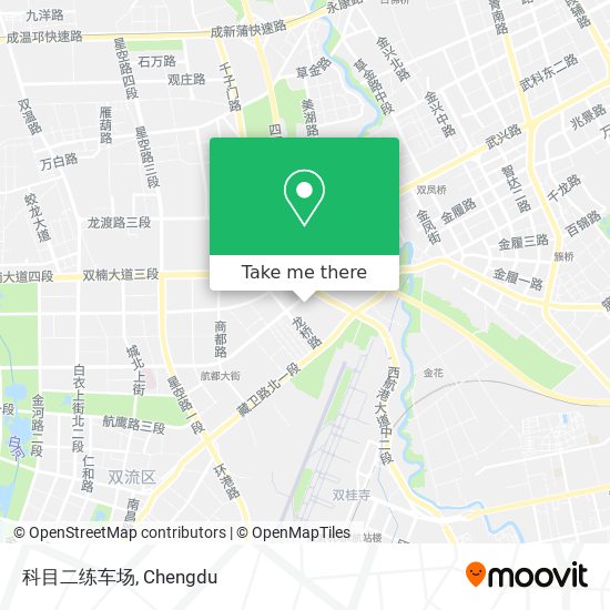 科目二练车场 map