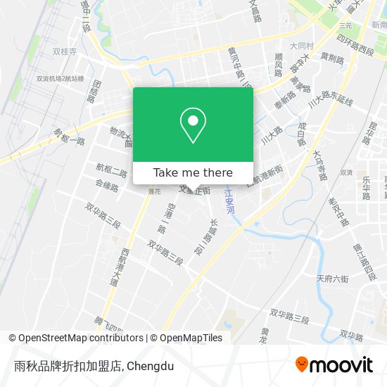 雨秋品牌折扣加盟店 map