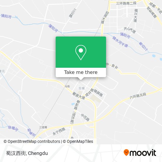 蜀汉西街 map