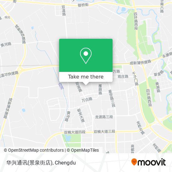 华兴通讯(景泉街店) map