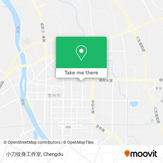 小刀纹身工作室 map