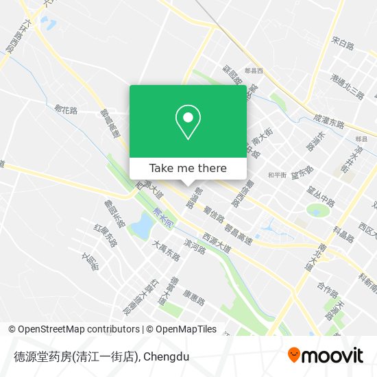 德源堂药房(清江一街店) map