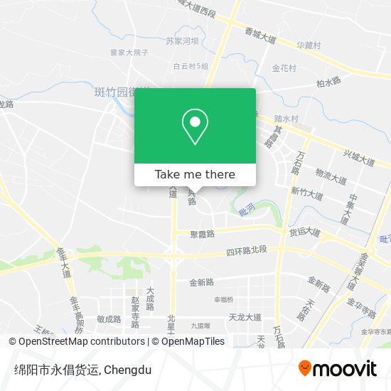 绵阳市永倡货运 map