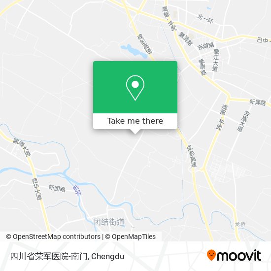 四川省荣军医院-南门 map