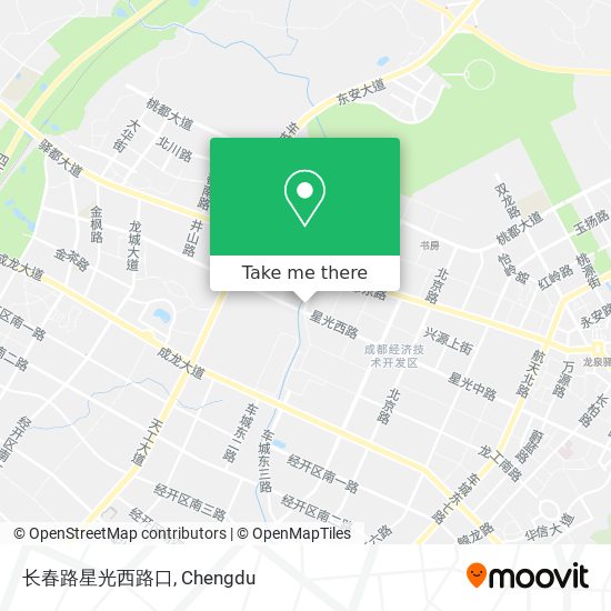 长春路星光西路口 map