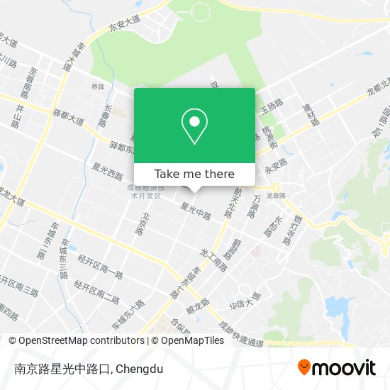 南京路星光中路口 map