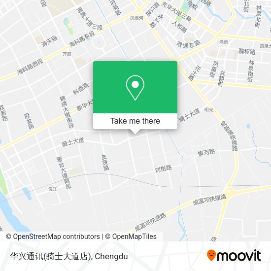 华兴通讯(骑士大道店) map