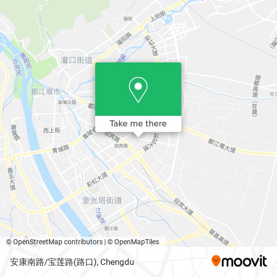 安康南路/宝莲路(路口) map