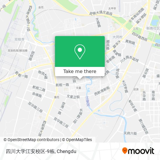 四川大学江安校区-9栋 map