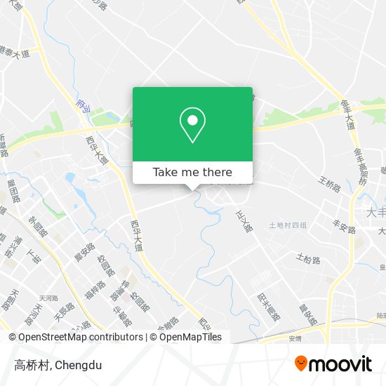高桥村 map