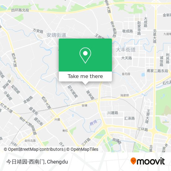 今日靖园-西南门 map