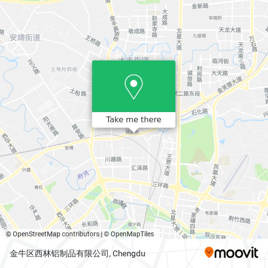 金牛区西林铝制品有限公司 map