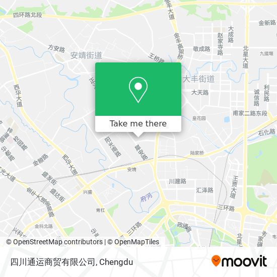 四川通运商贸有限公司 map