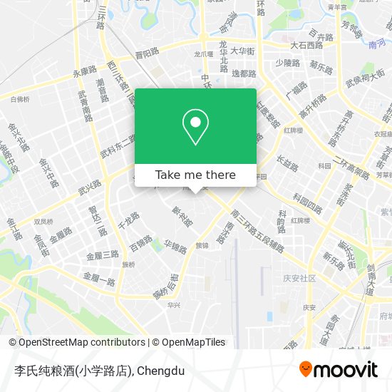 李氏纯粮酒(小学路店) map