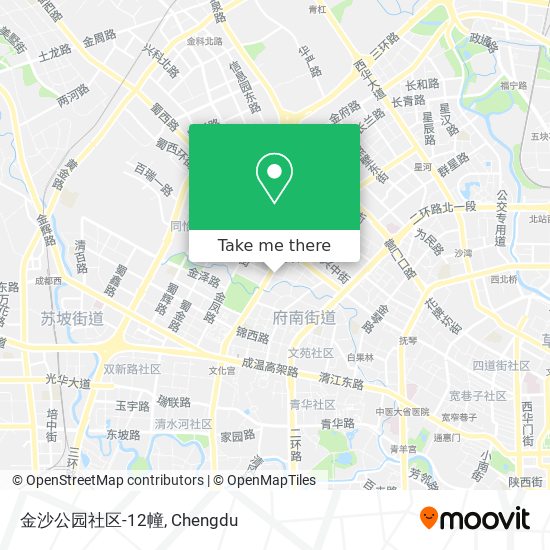 金沙公园社区-12幢 map